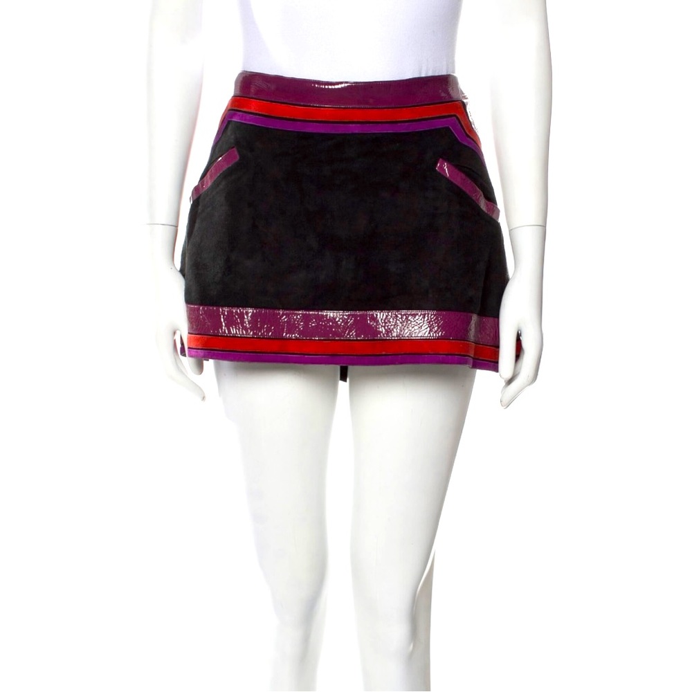 Gucci Suede Mini Skirt